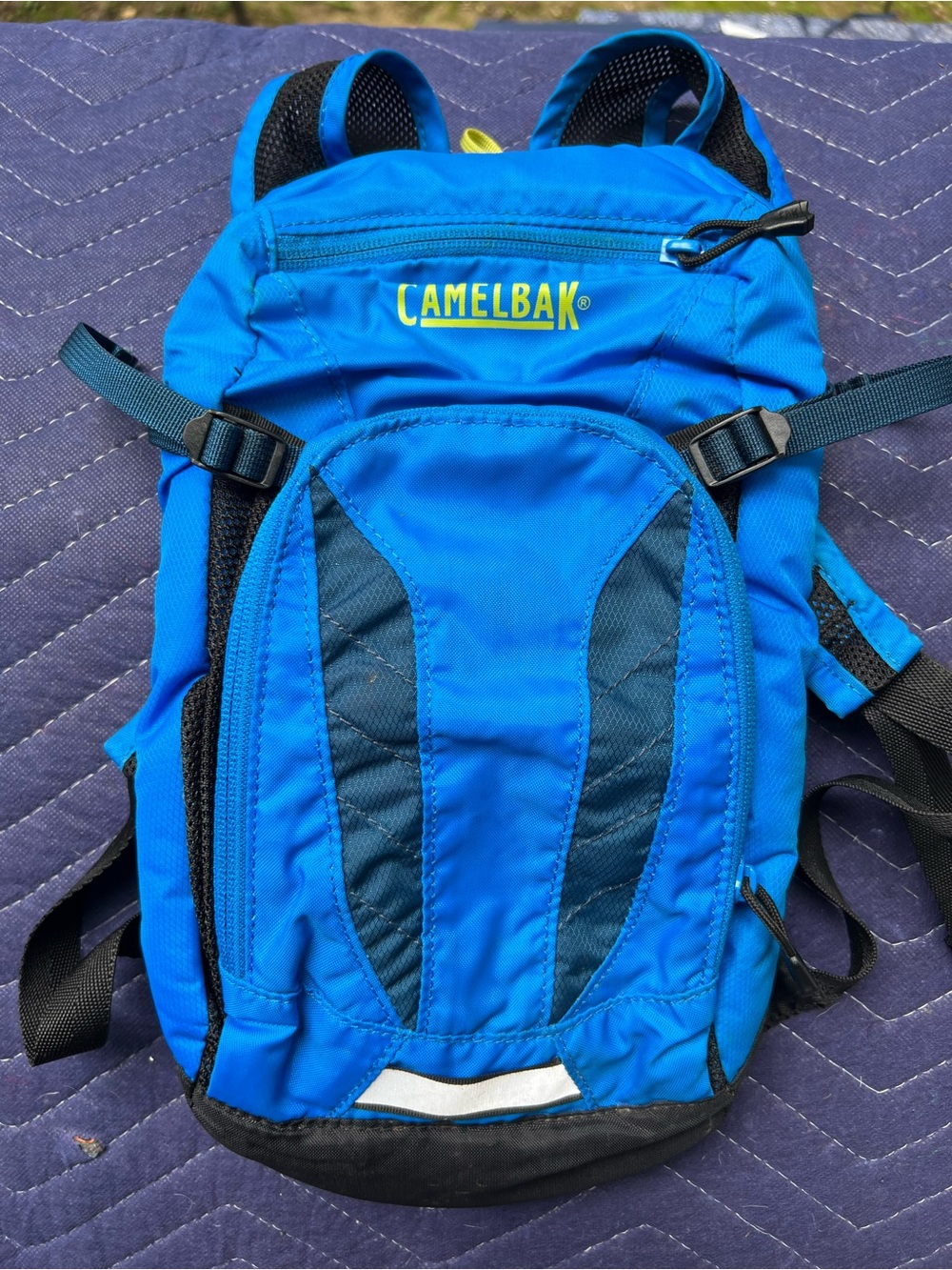 CamelBak Bright Blue Hydration Backpack with Black Accents